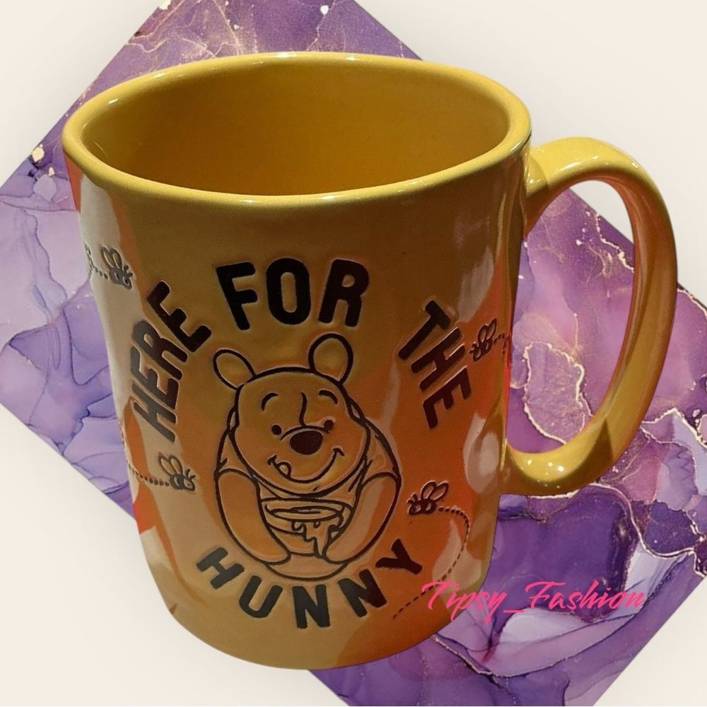Disney Winnie the Pooh “Here for the Hunny” Coffee Mug NWT